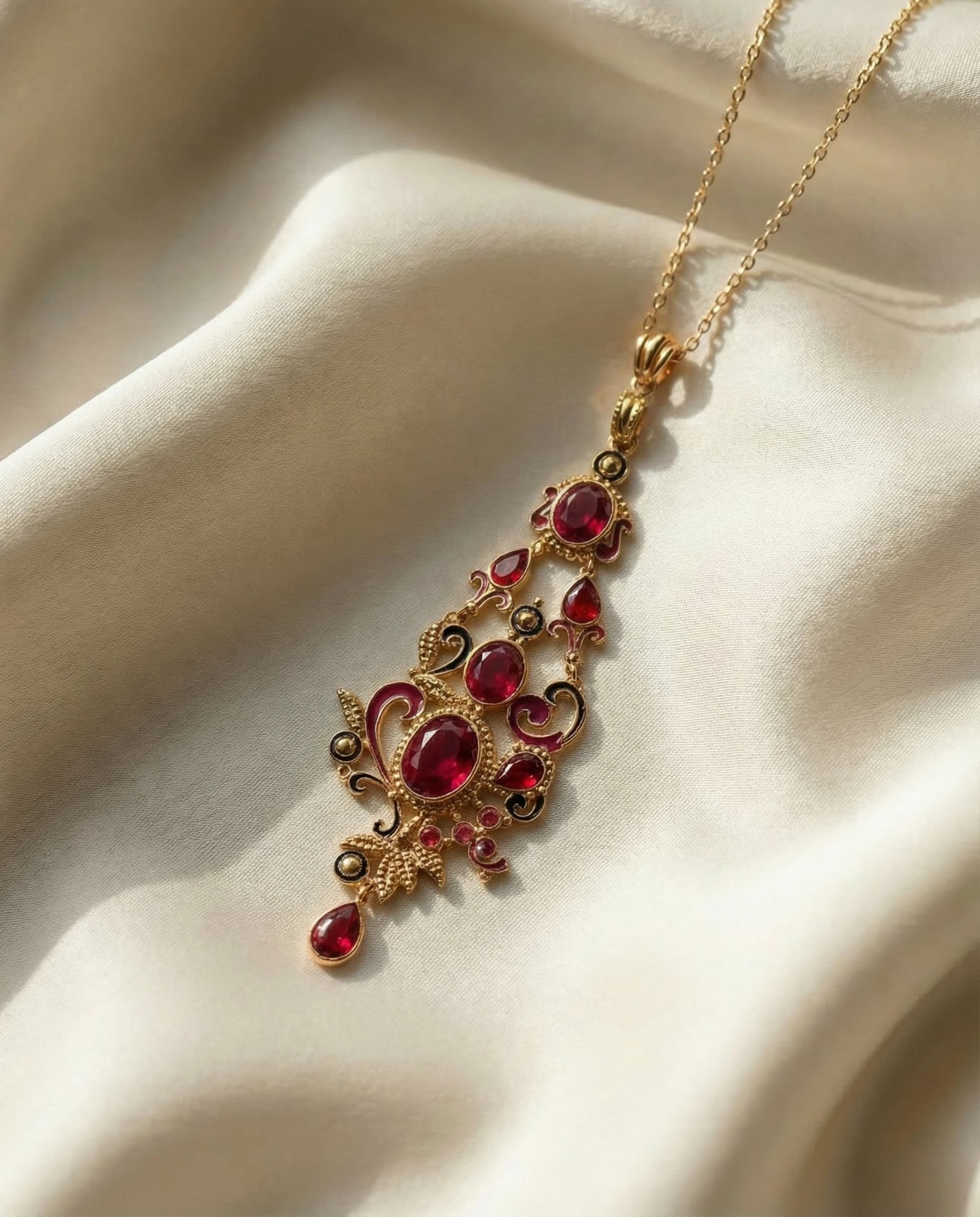 Collar Eterno - Rojo
