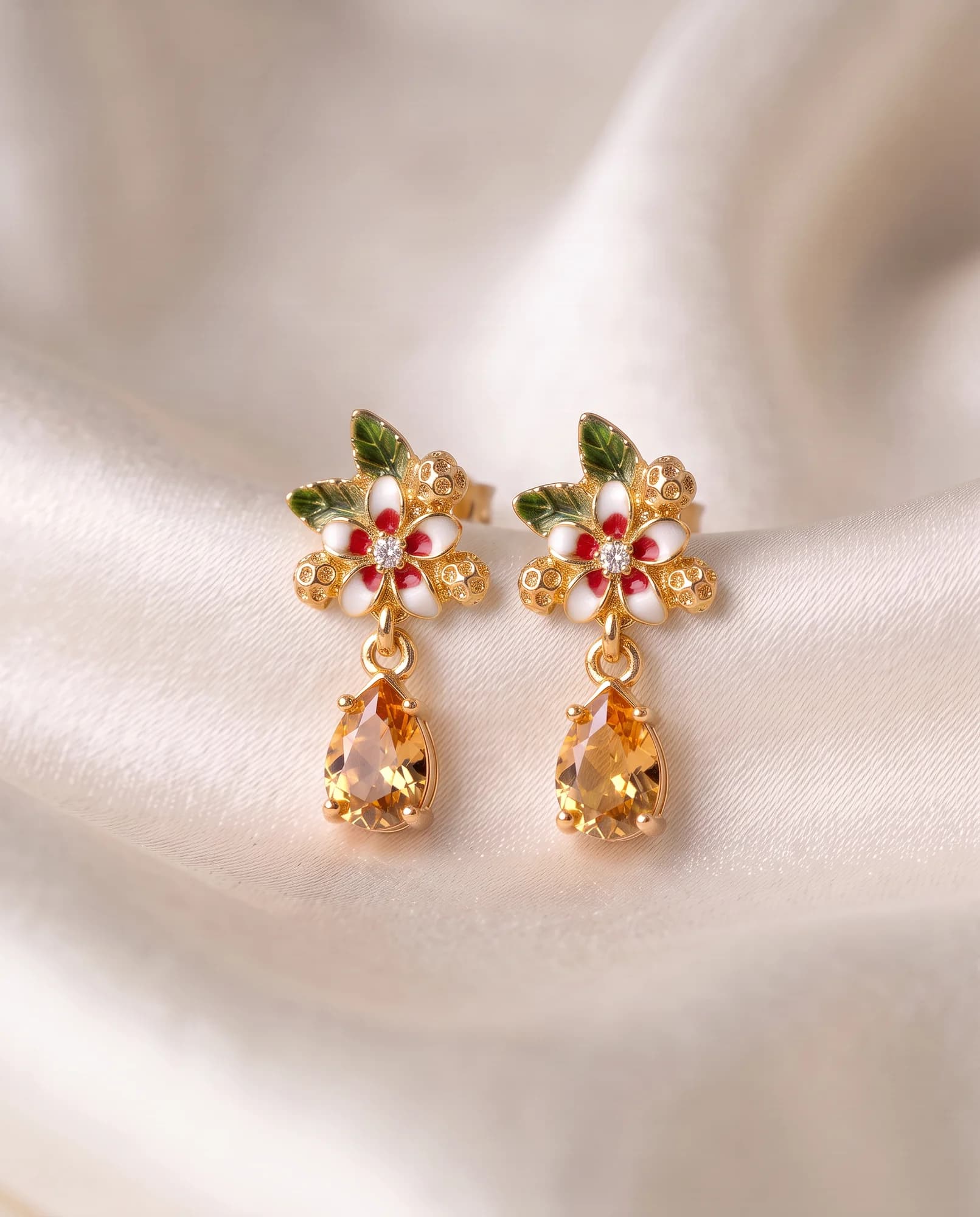 Pendientes Flora Mini