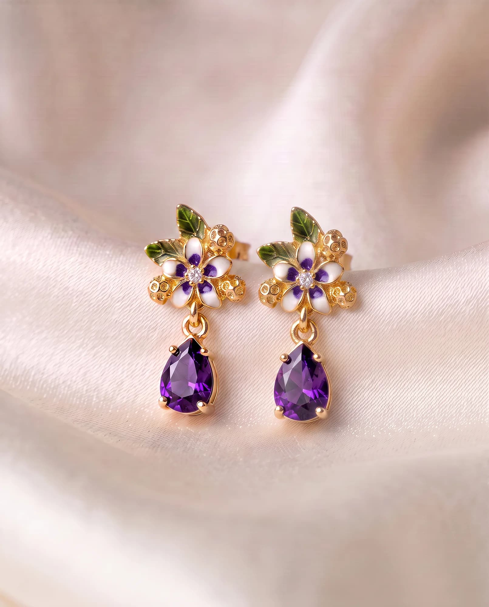 Pendientes Flora Mini