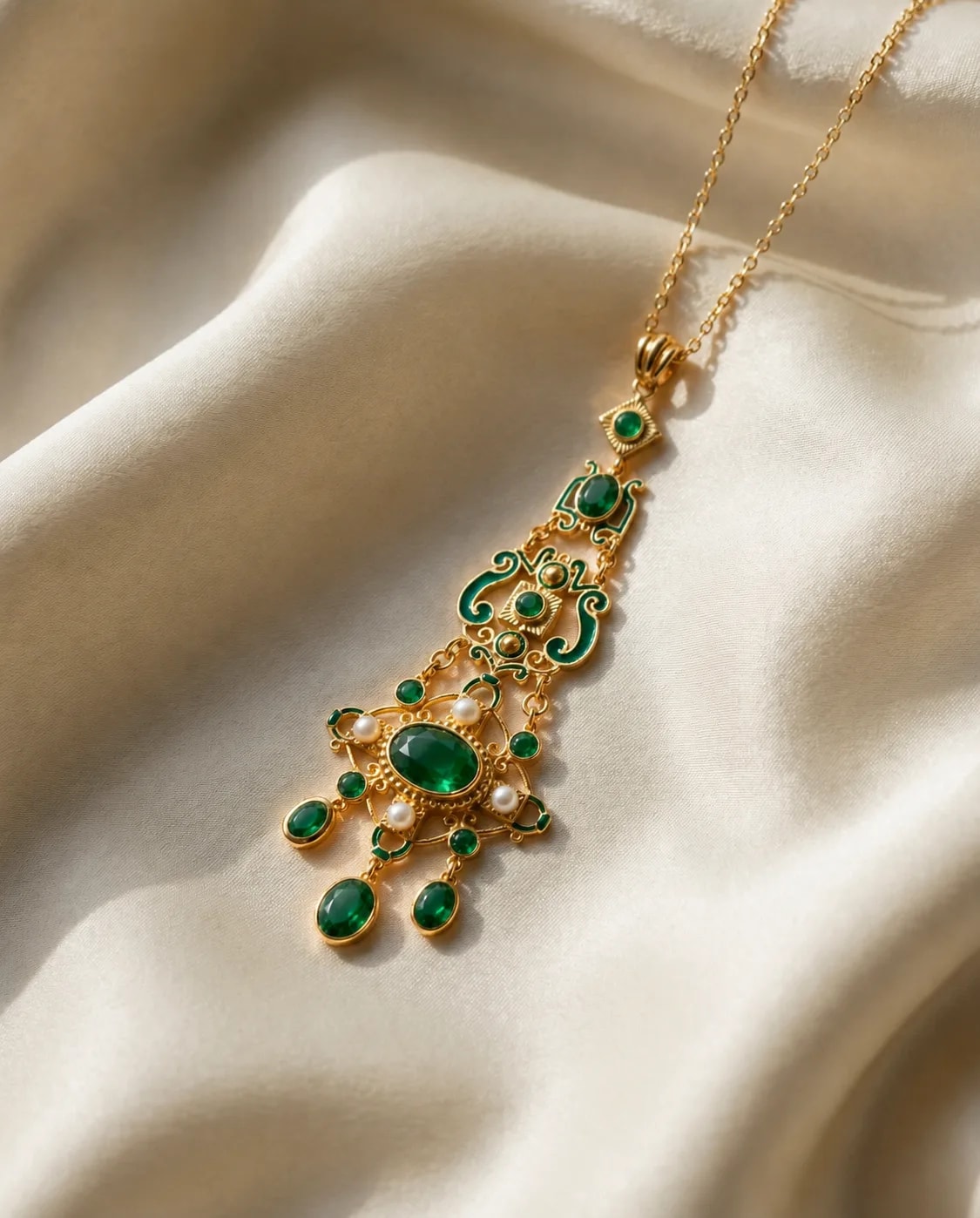 Collar Imperial - Verde, Colección Imperia · vista 1