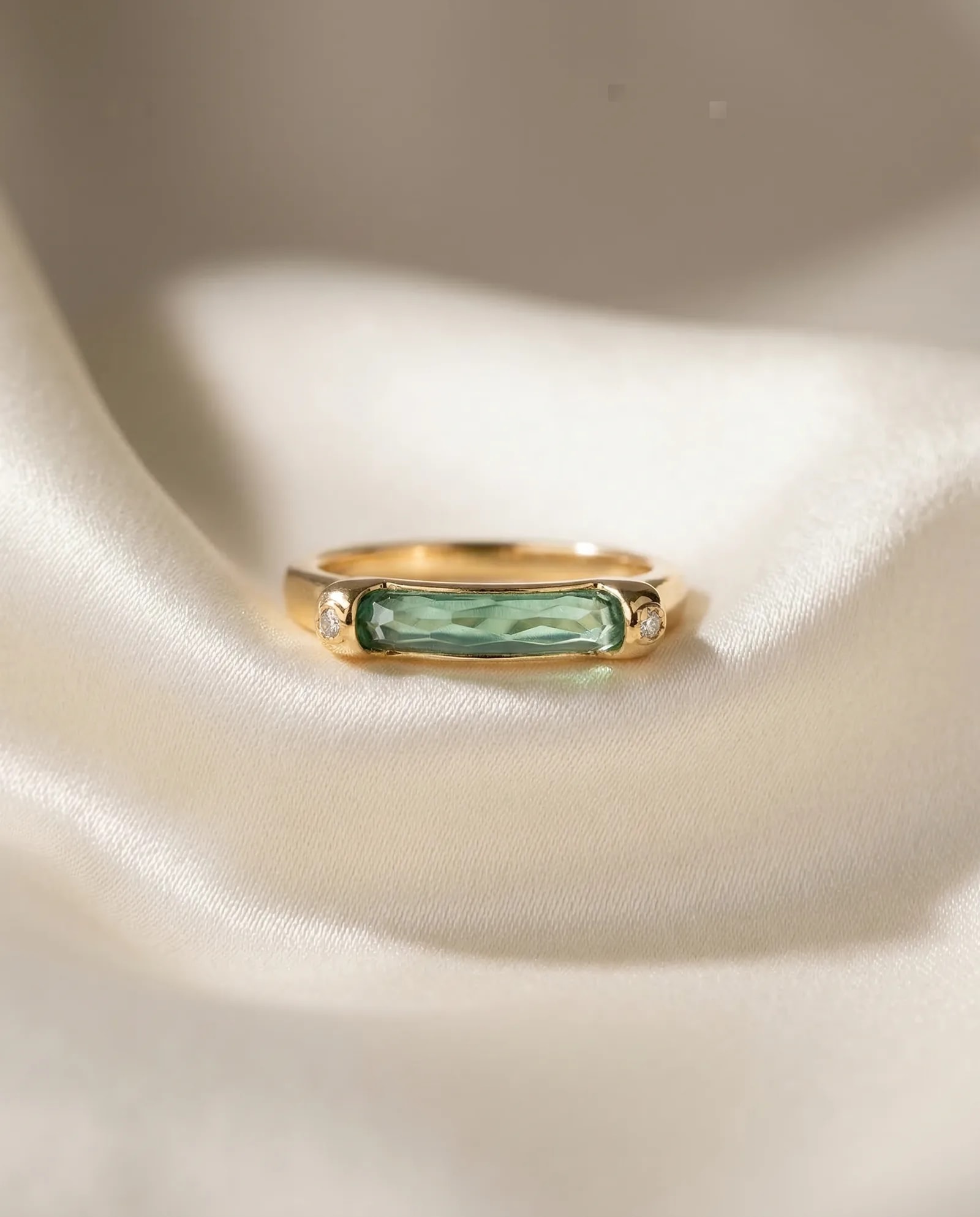 Anillo Puente Fino - Piedra facetada, Colección Puente Fino · vista 7