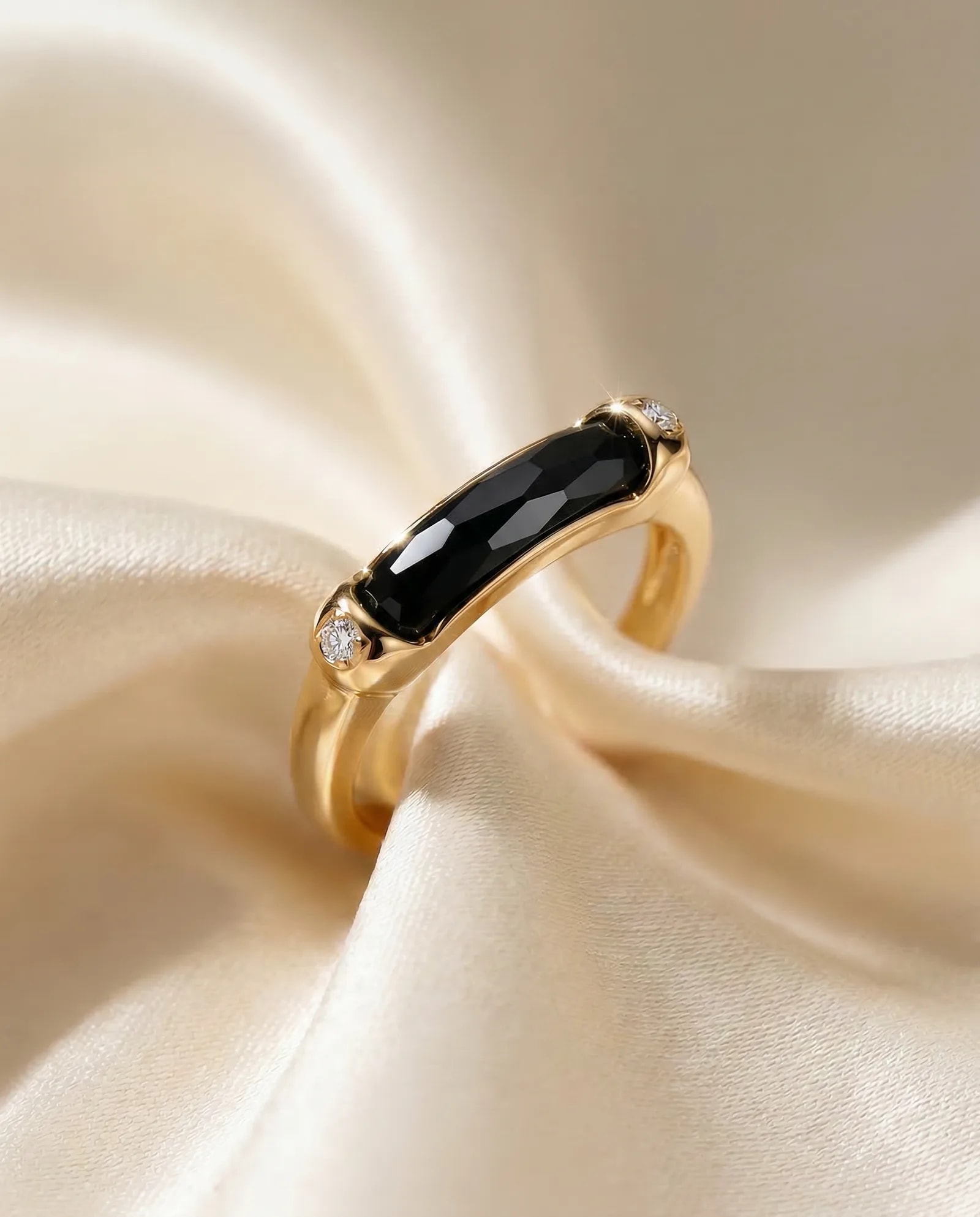 Anillo Puente Fino - Piedra facetada, Colección Puente Fino · vista 1