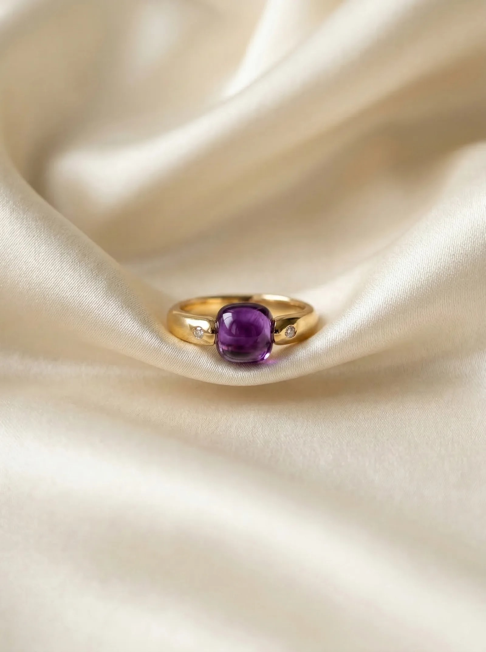 Anillo Gemma - Amatista violeta, Colección Gemma · vista 1