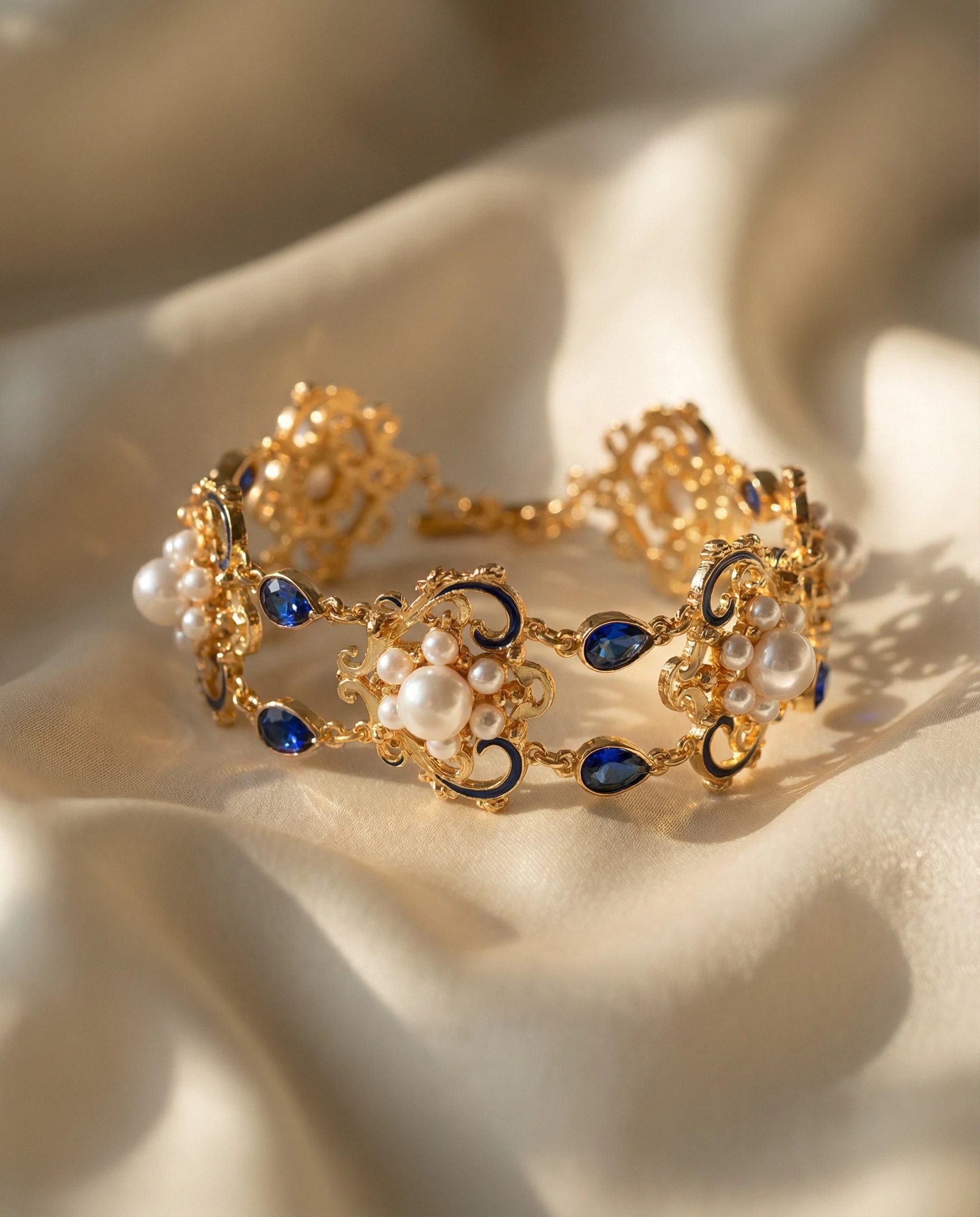 Pulsera Imperial - Azul, Colección Imperia · vista 1