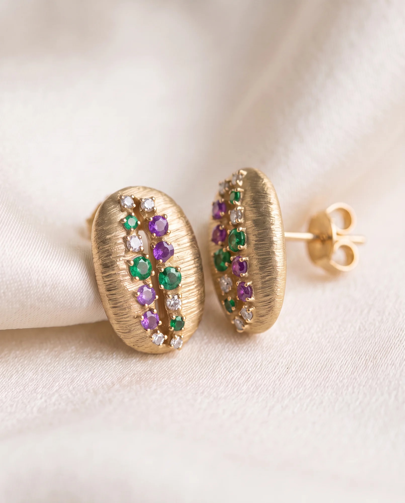 Pendientes Café, Colección Café · vista 3