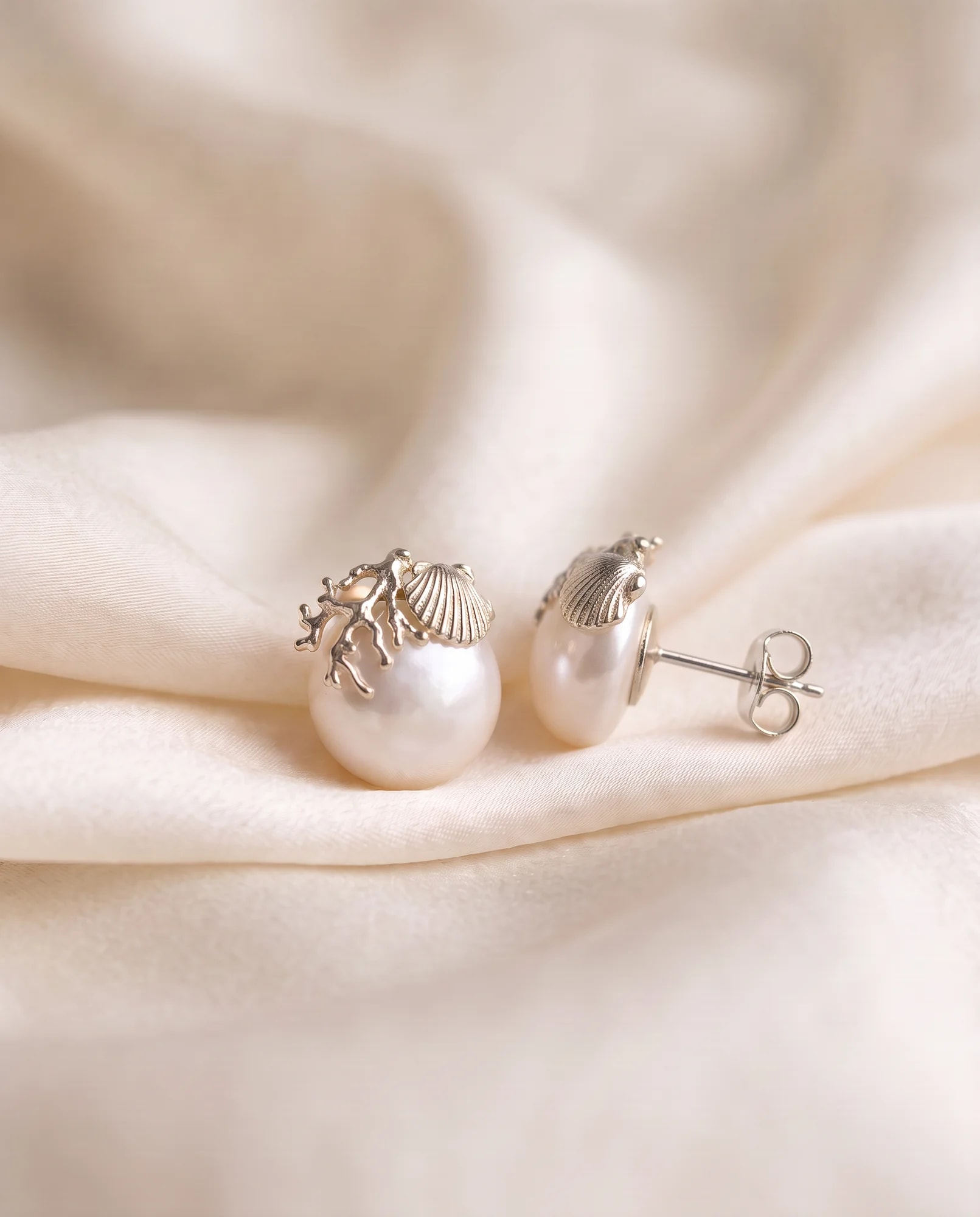 Pendientes Concha, Colección Concha · vista 2