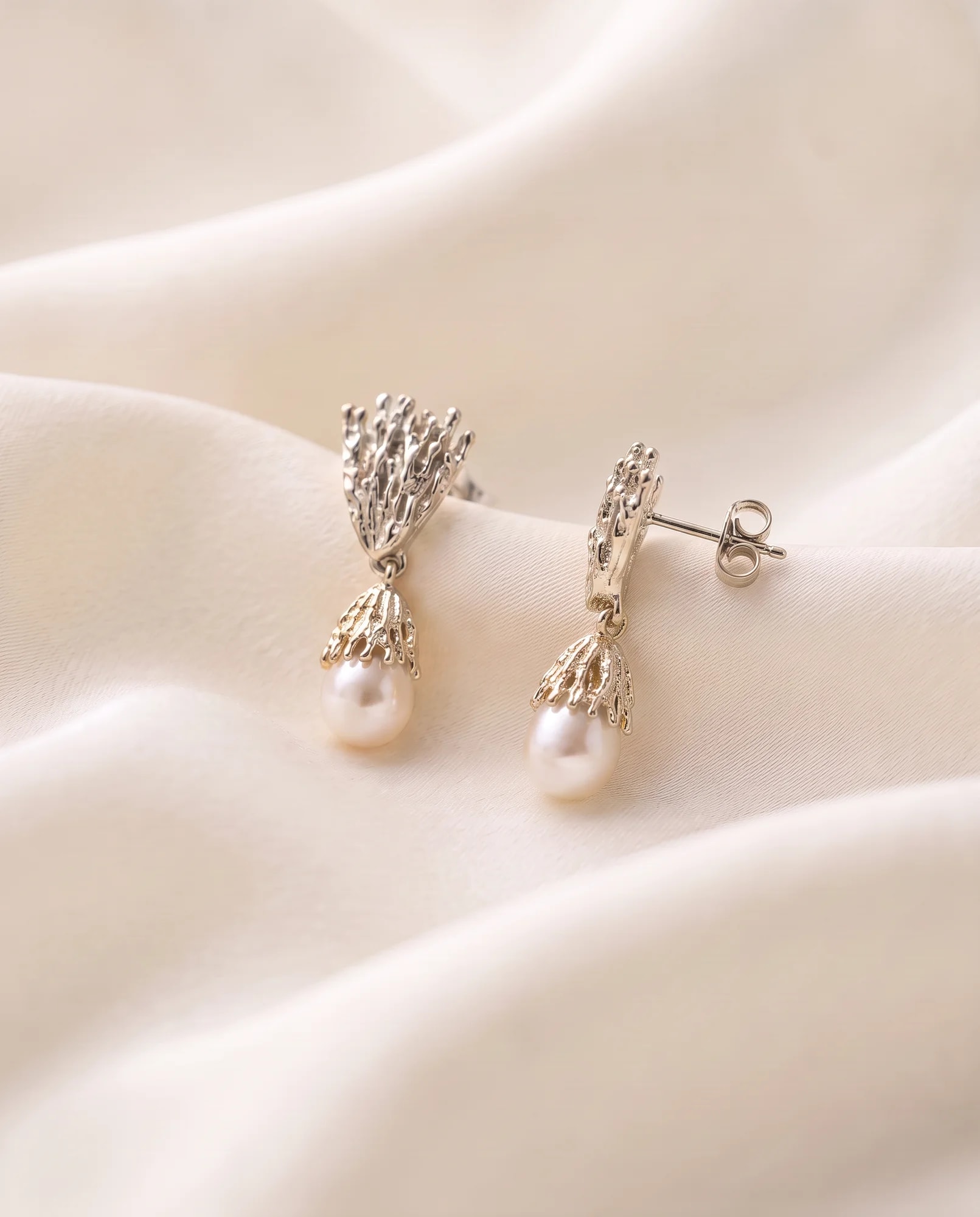 Pendientes Coral, Colección Coral · vista 2