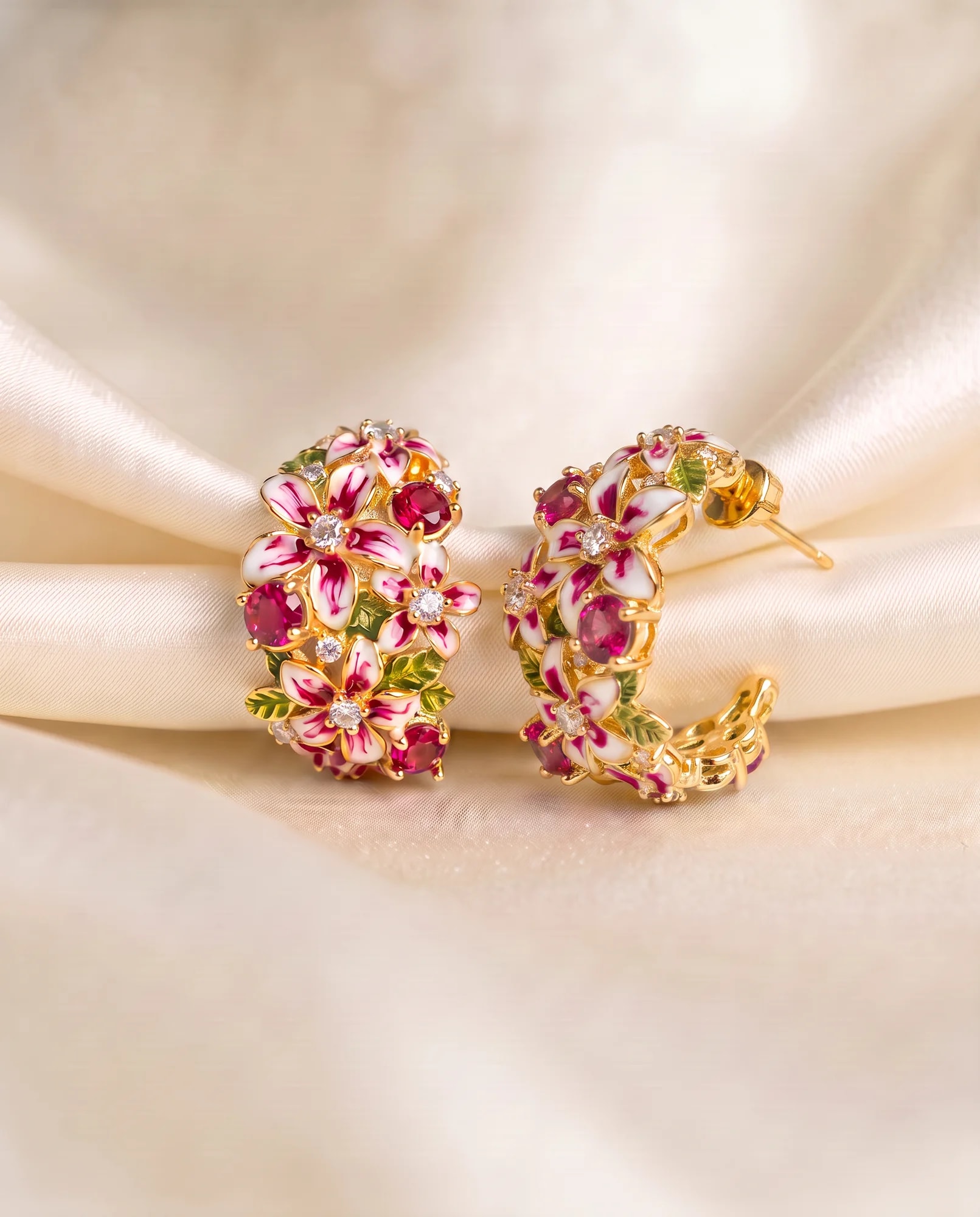 Pendientes Flora Grande, Colección Flora Grande · vista 2