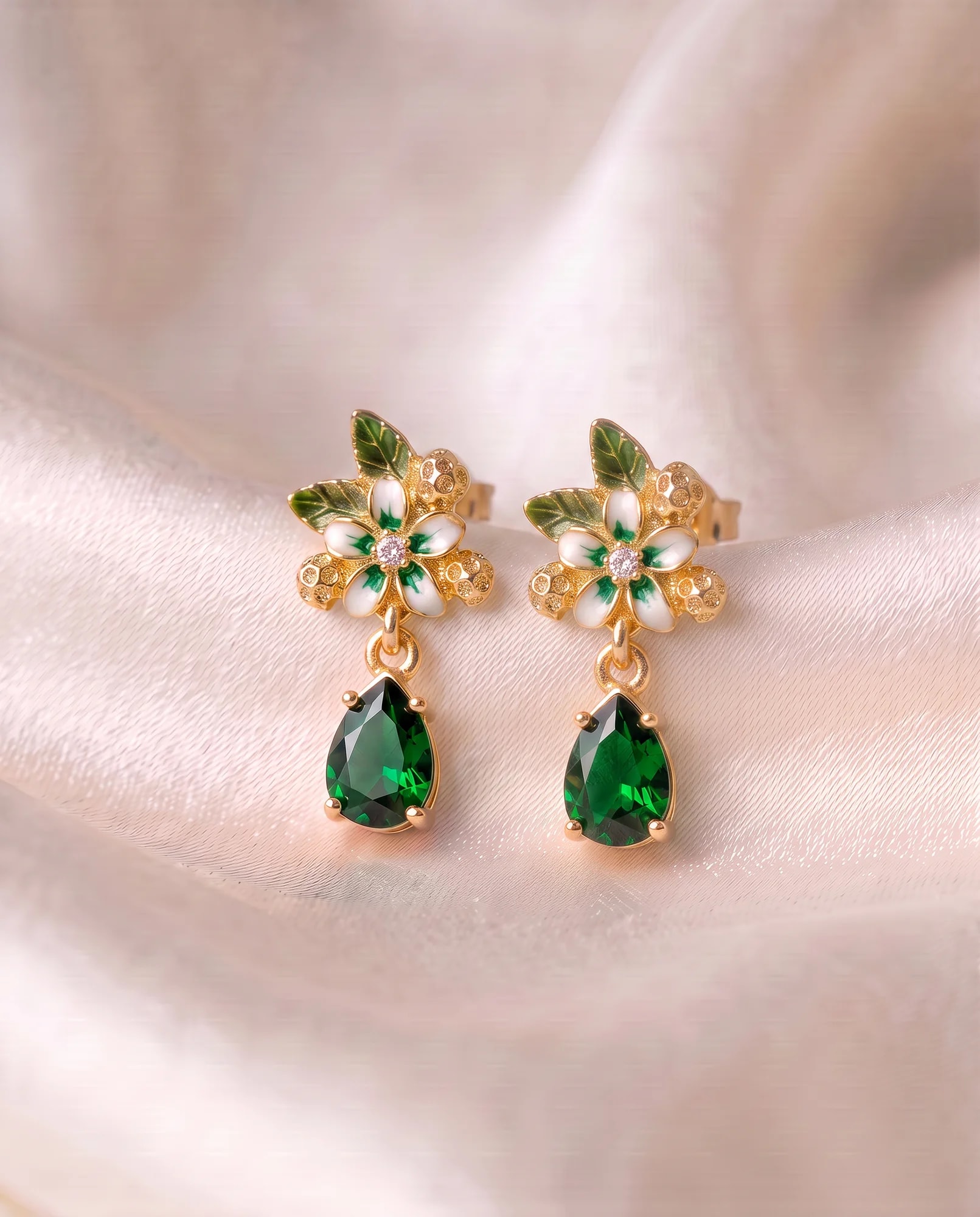 Pendientes Flora Mini, Colección Flora Mini · vista 1